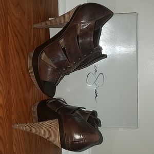 Brown Open Toe Sandals